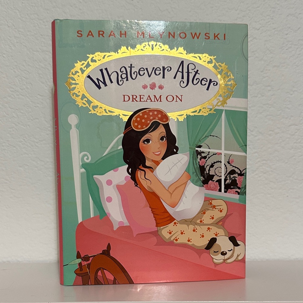 Scholastic Whatever After Book with Green and Pink Cover